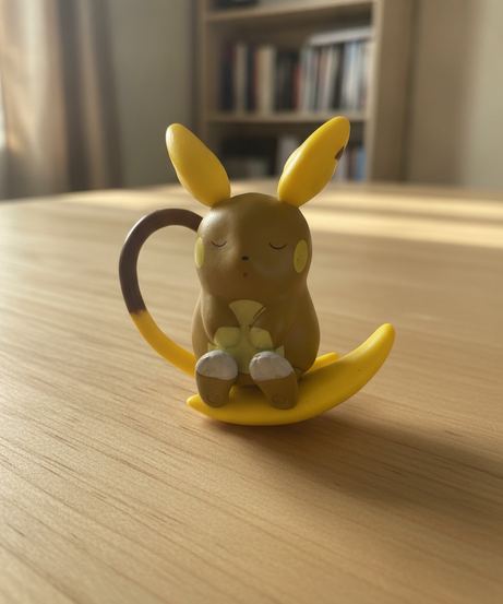Pokémon Alolan Raichu Meditating Figure