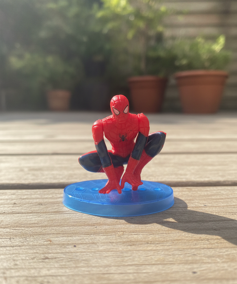 Spider-Man Crouching Pose Collectible Mini-Figure