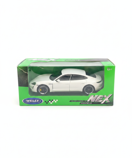 WELLY NEX MODELS 1:24 Porsche Taycan Turbo S Die-Cast Model