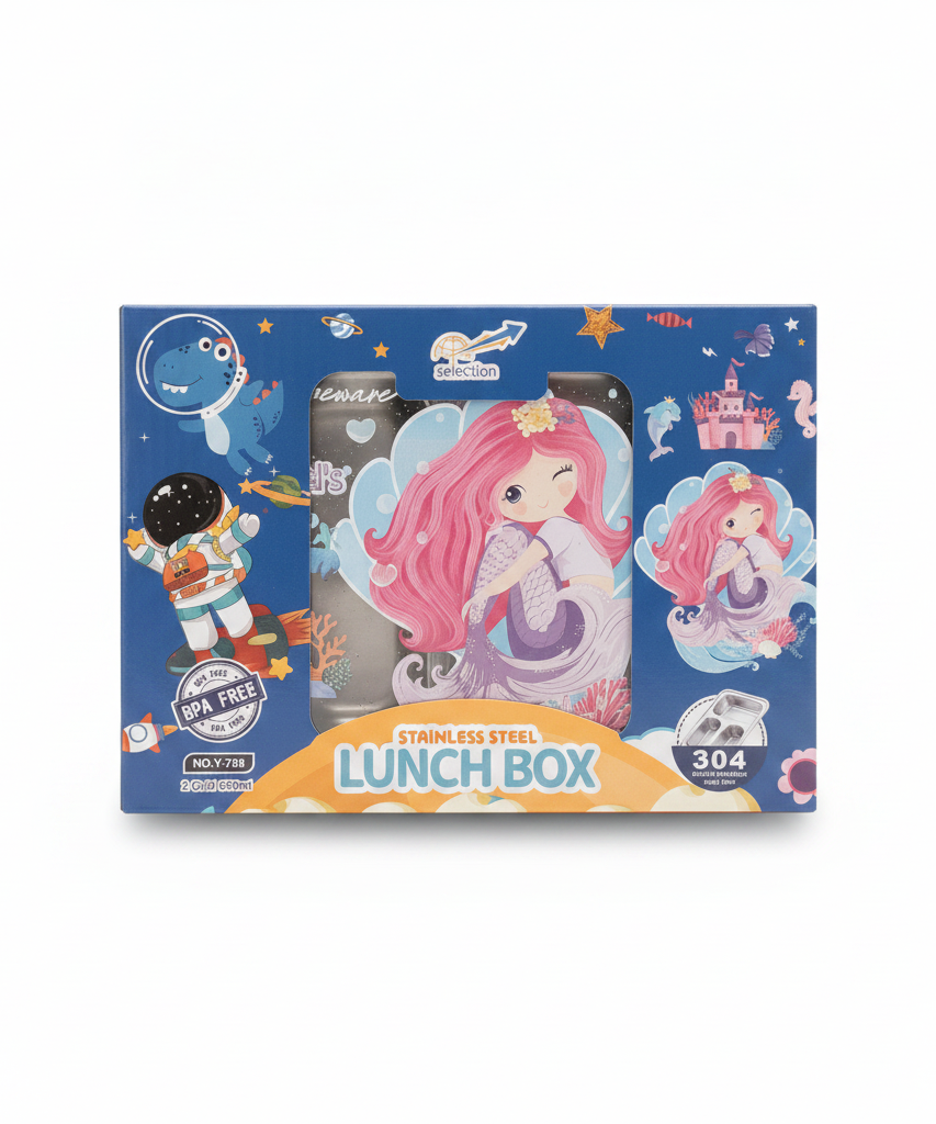 Selection Stainless Steel Mermaid Lunch Box