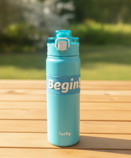 Lucky Begin! Sport Water Bottle