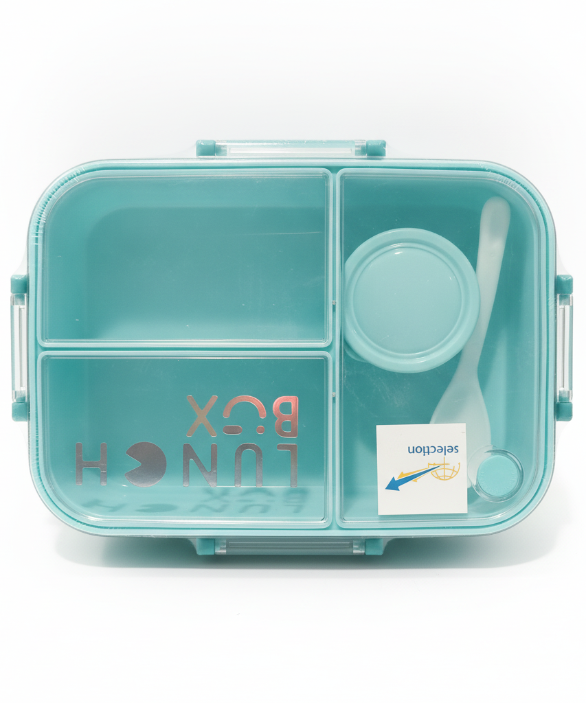 Aqua Multi-Compartment Lunch Box