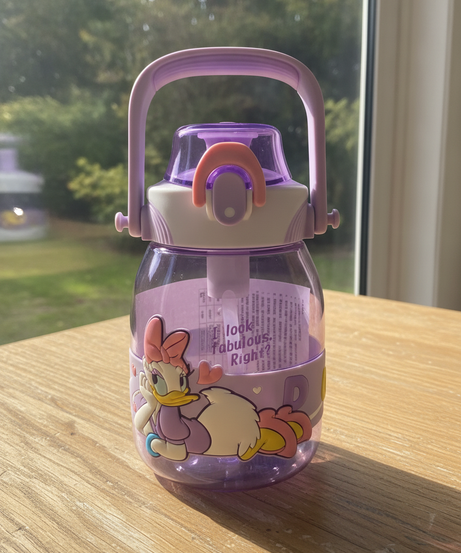Daisy Duck 'I Look Fabulous' Kids' Water Bottle