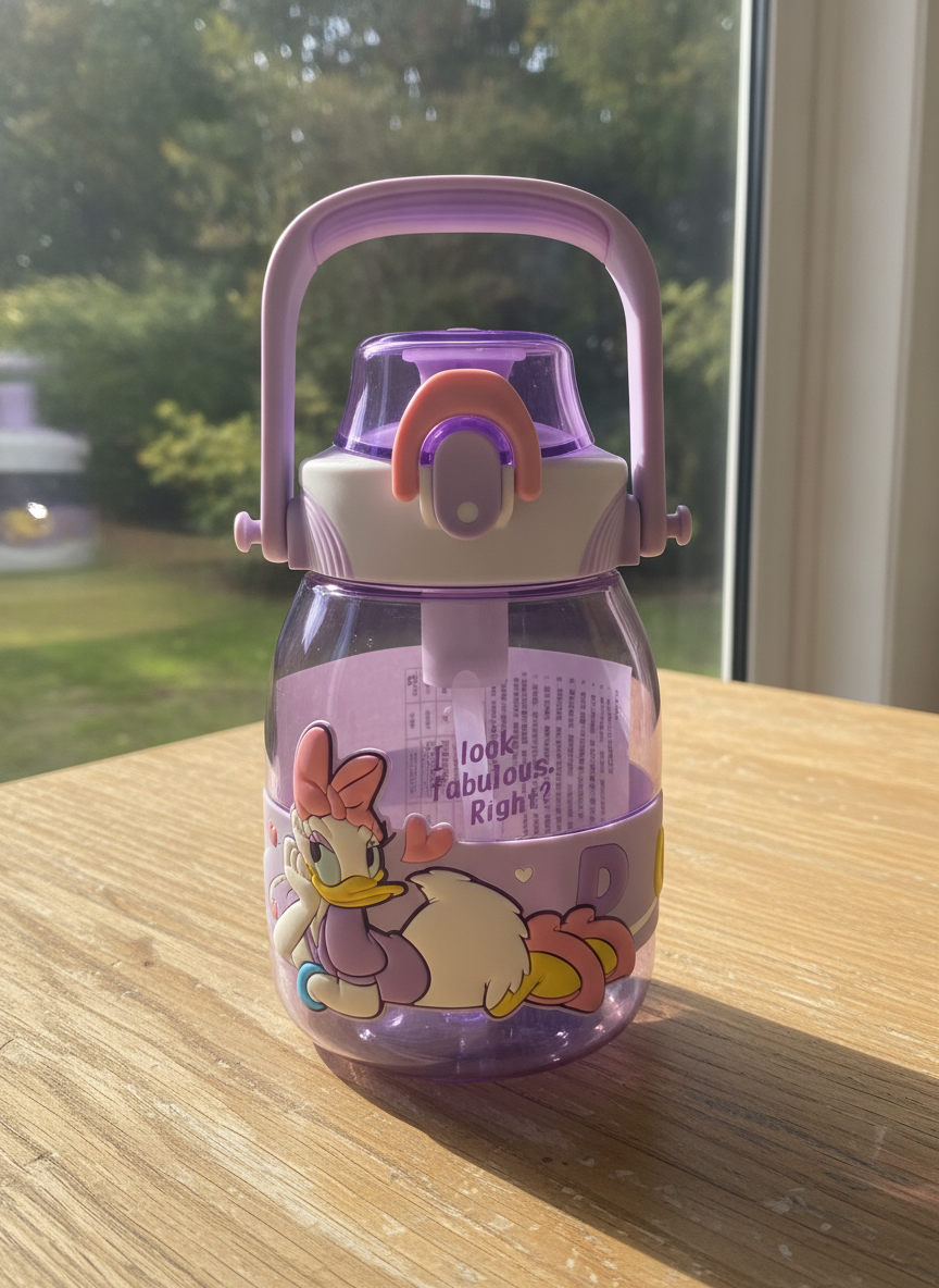 Daisy Duck 'I Look Fabulous' Kids' Water Bottle