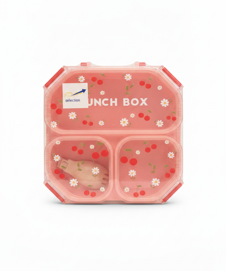 Selection Cherry & Daisy Glitter Lunch Box