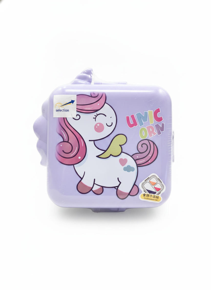 Unicorn Themed Kids Lunch Box