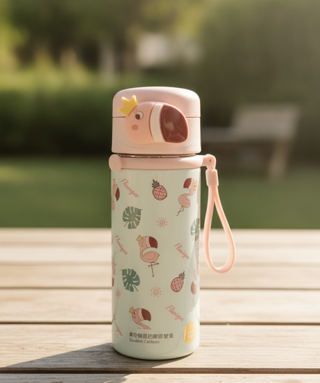 Flamingo 316L Vacuum Insulated Student Canteen Water Bottle