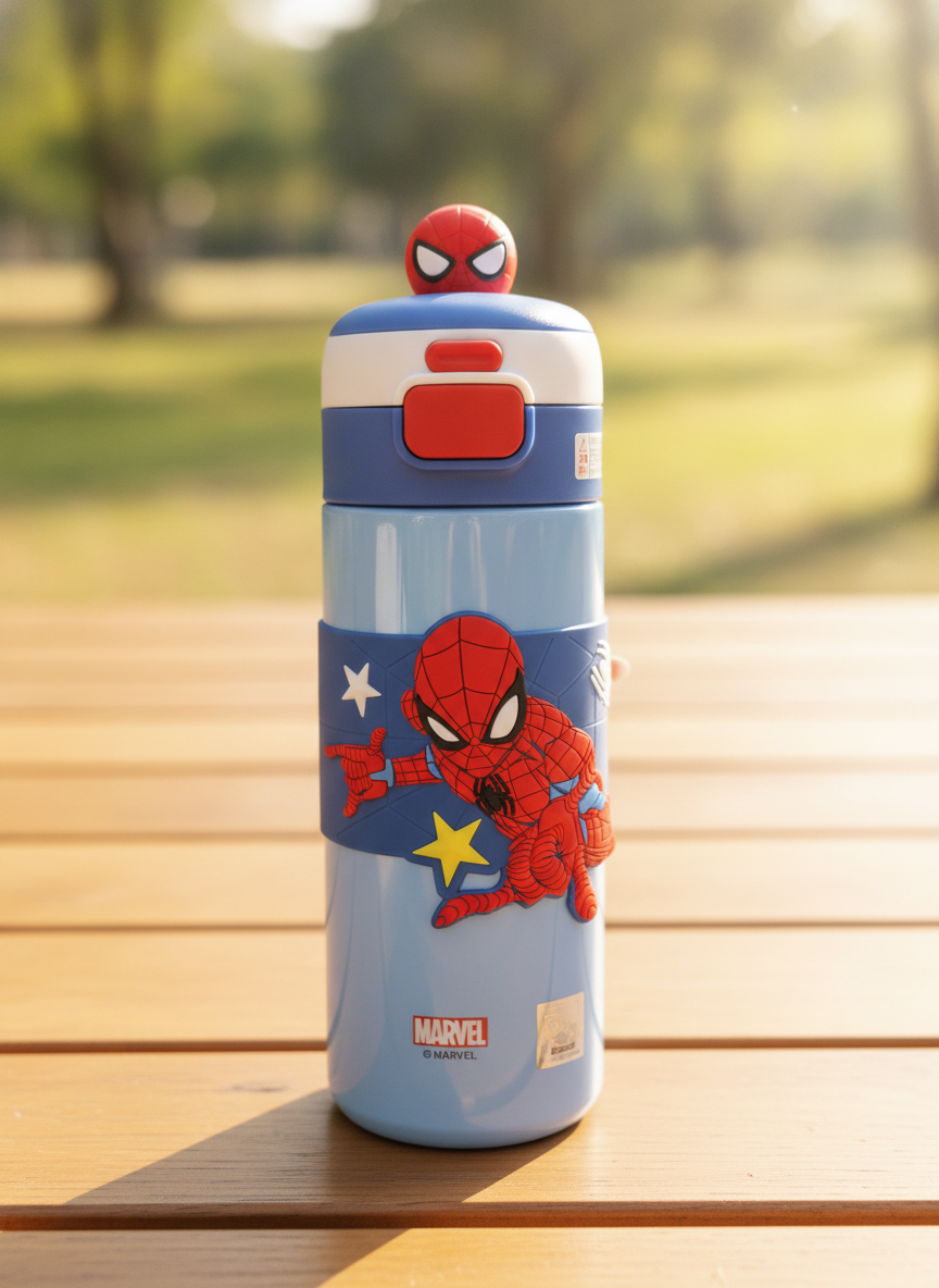 Marvel Spiderman Kids' Insulated Water Bottle