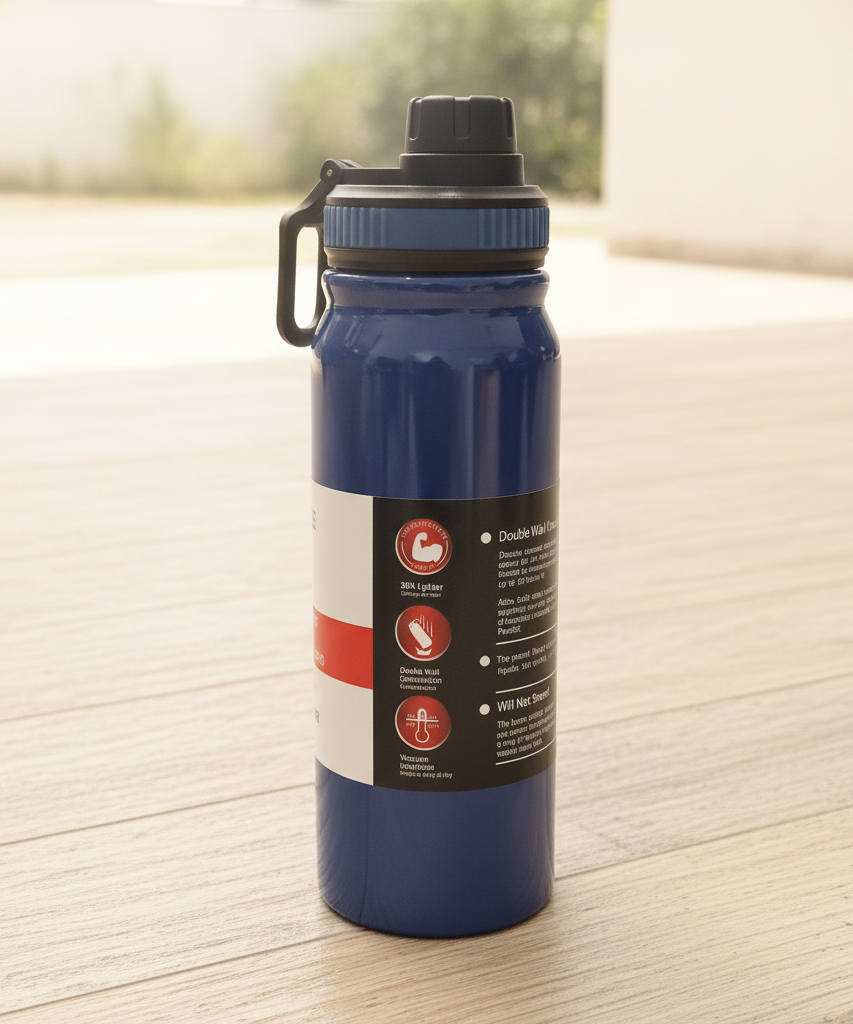 Stainless Steel Double Wall Vacuum Insulated Sport Bottle
