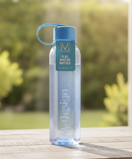 M-Design 0.8L Water Bottle