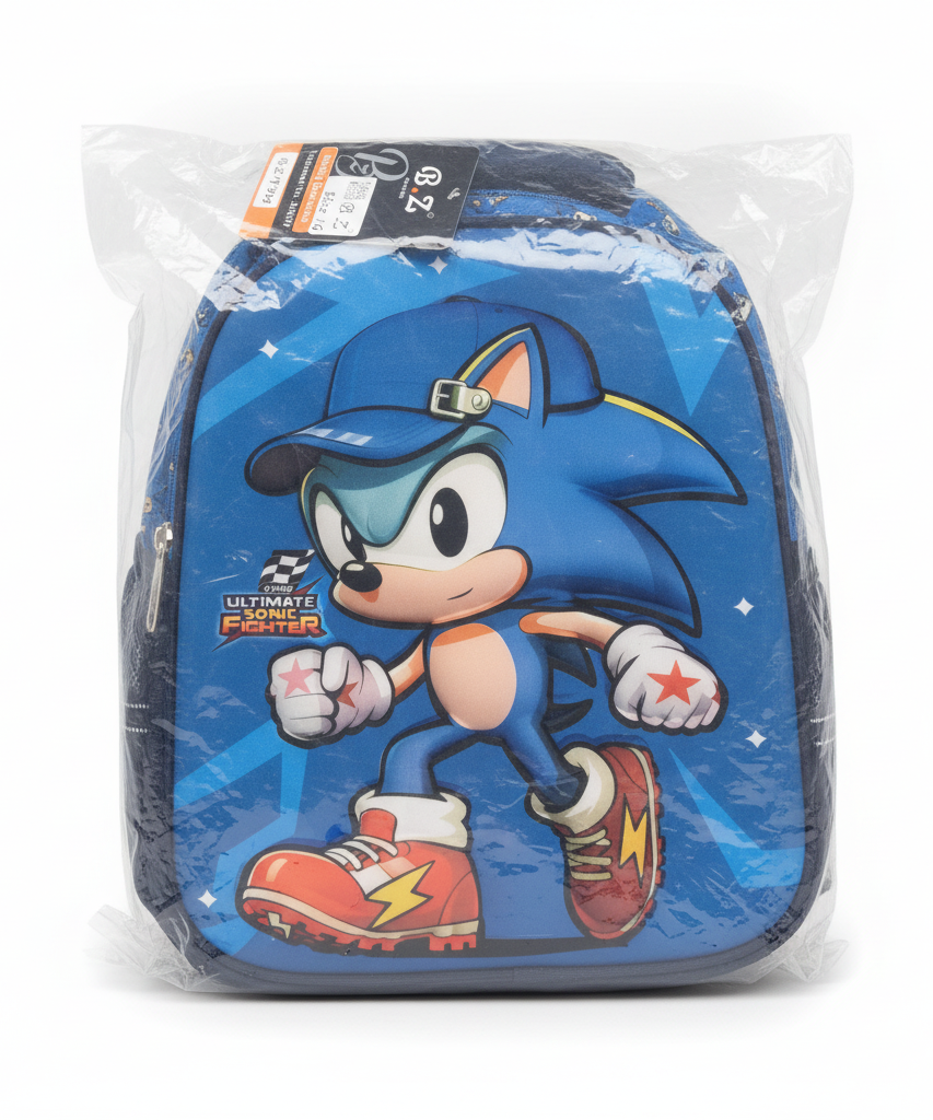 B.Z. Sonic Ultimate Fighter Kids Backpack (Size 16)