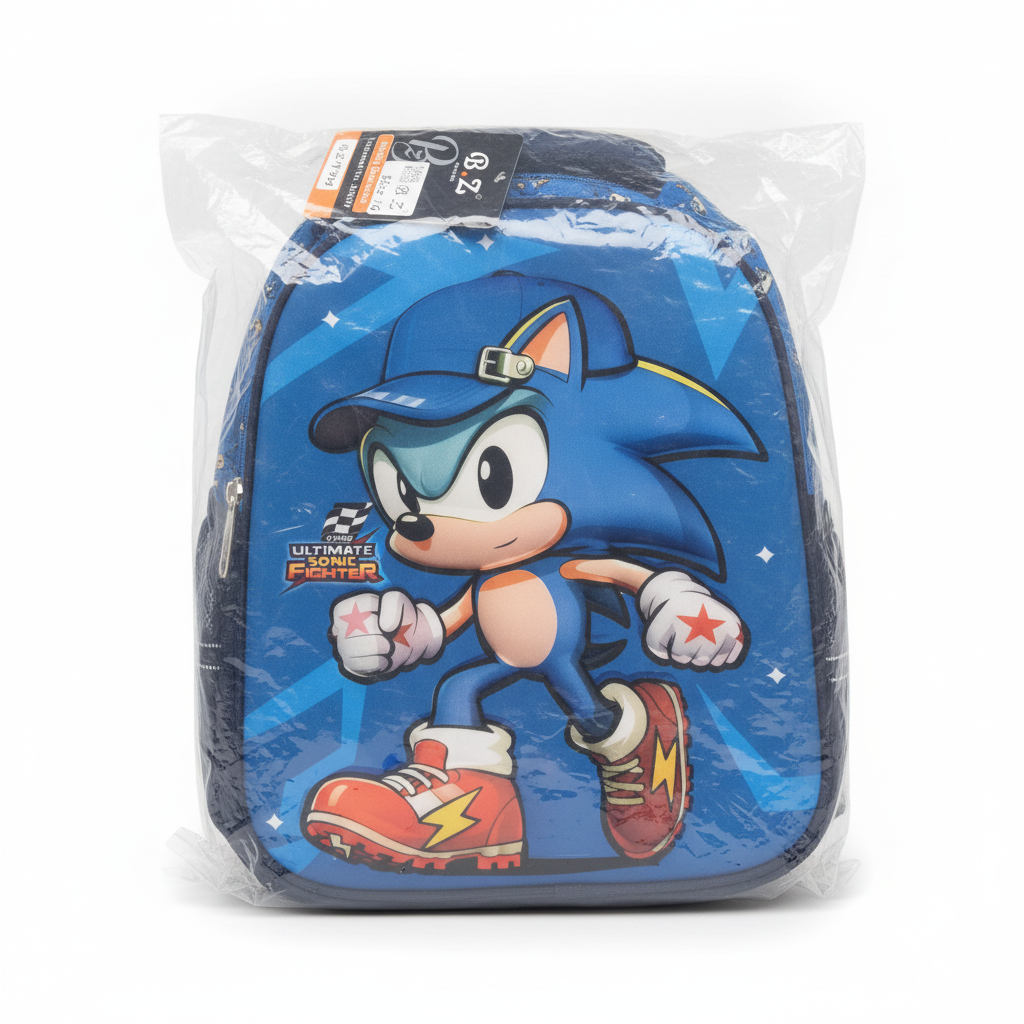B.Z. Sonic Ultimate Fighter Kids Backpack (Size 16)