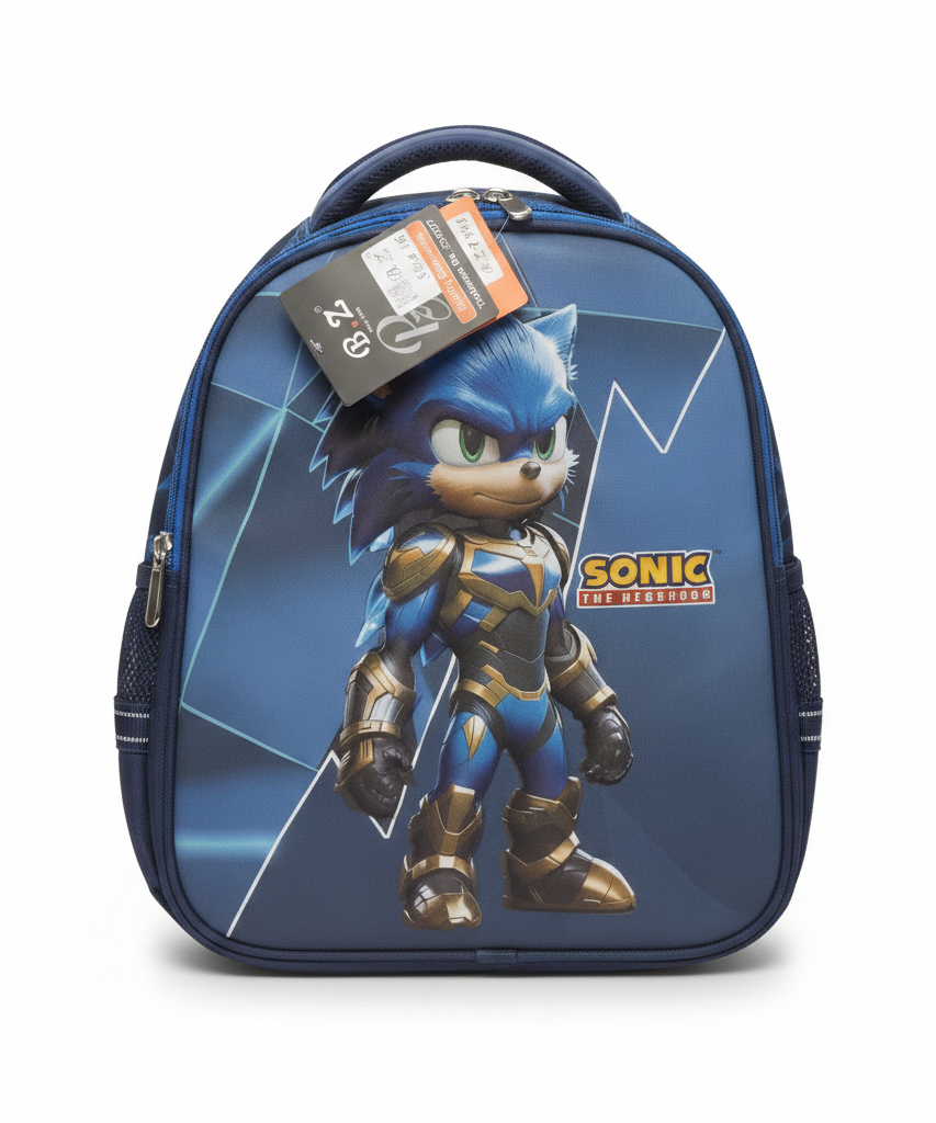 Sonic The Hedgehog Armored Backpack (Size 16)