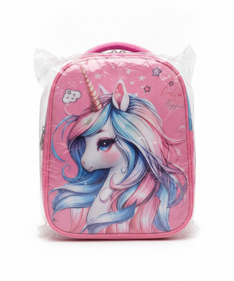 BBZ Pink Unicorn 'Dream Bigger' Backpack (Size 16)