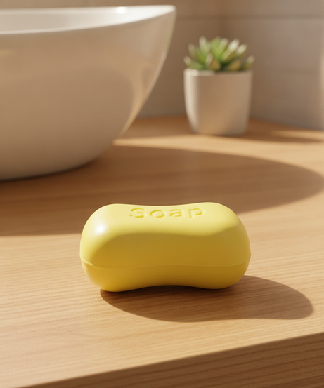 Yellow Squishy Soap Toy