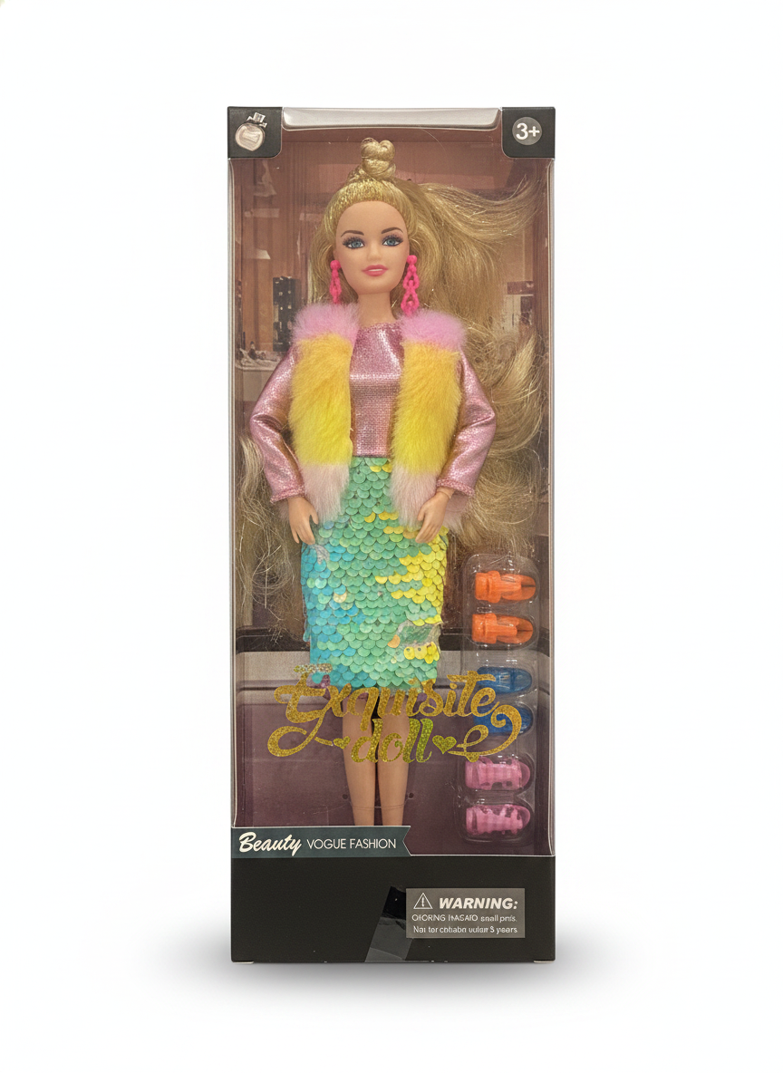 Exquisite Doll Beauty Vogue Fashion