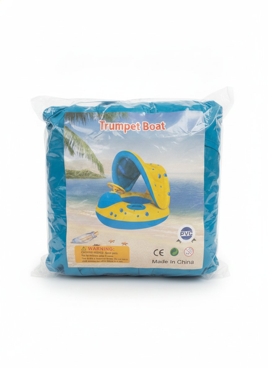 Trumpet Boat Inflatable Pool Float