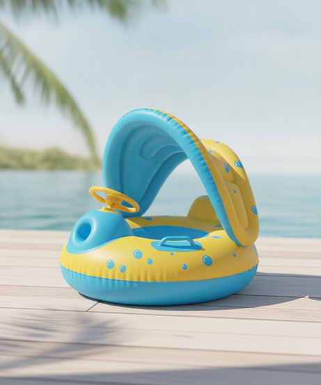 Trumpet Boat Inflatable Pool Float