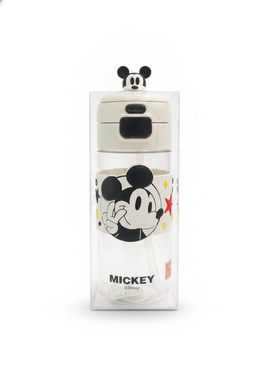 Disney Mickey Mouse Character Water Bottle