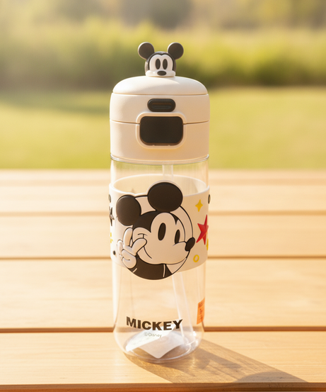 Disney Mickey Mouse Character Water Bottle