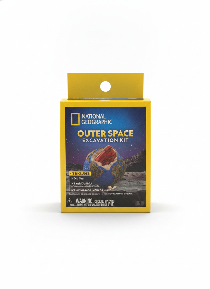 NATIONAL GEOGRAPHIC OUTER SPACE EXCAVATION KIT