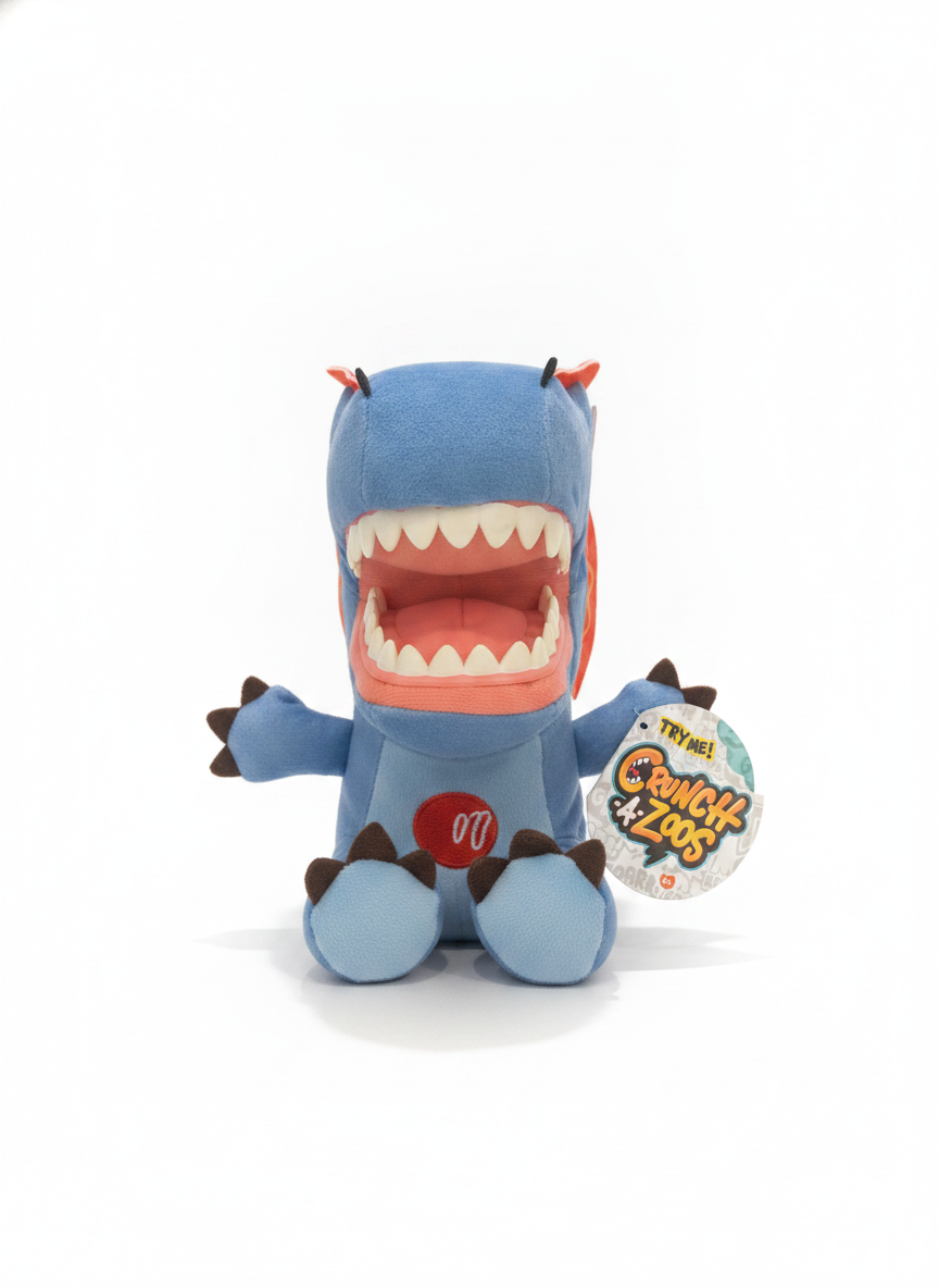 Crunch Zoos Dinosaur Plush Toy
