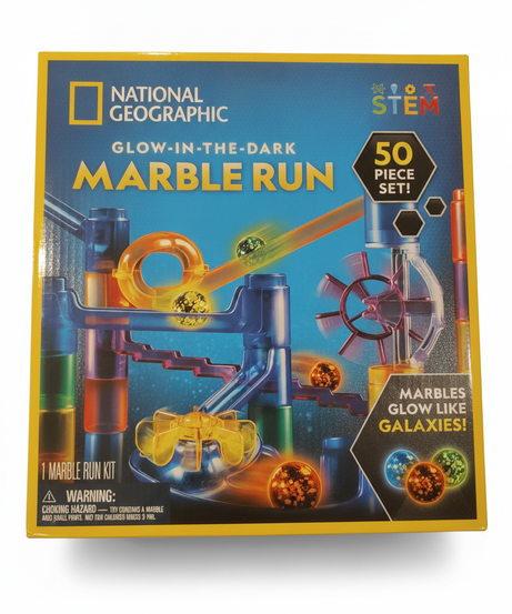 National Geographic Glow-in-the-Dark Marble Run