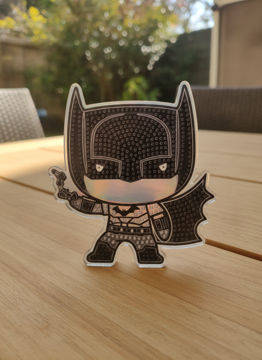 Crystal Art Mirror Buddies DC Batman