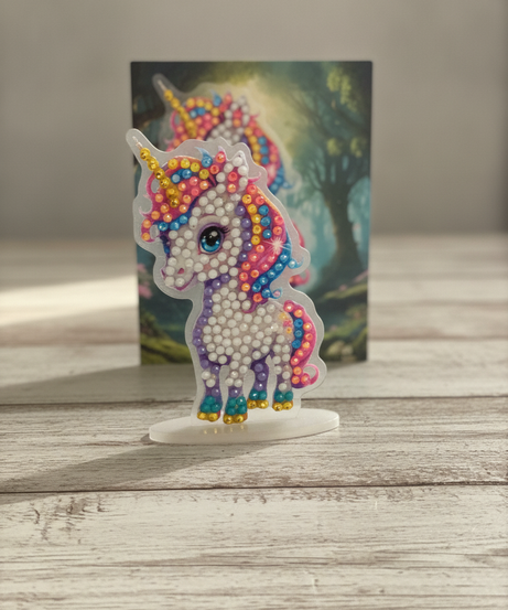 MAKE'N'TAKE Crystal Art Unicorn Kit