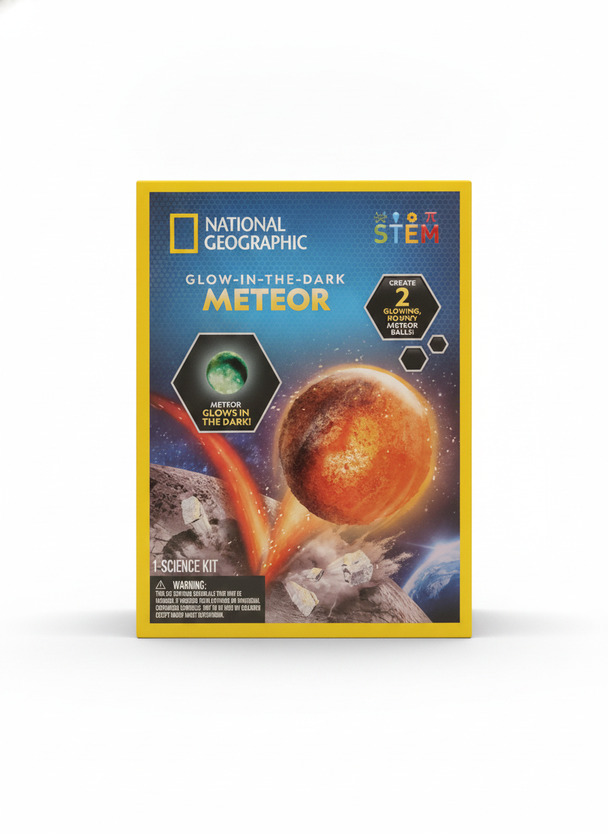 National Geographic Glow-In-The-Dark Meteor Science Kit