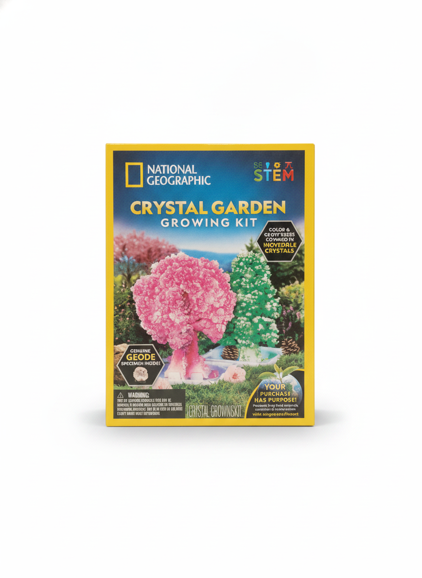 National Geographic Crystal Garden Growing Kit
