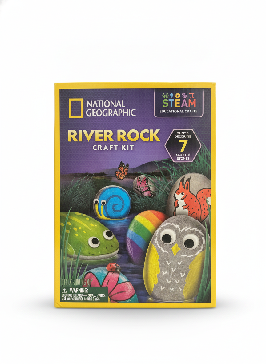 National Geographic River Rock Craft Kit