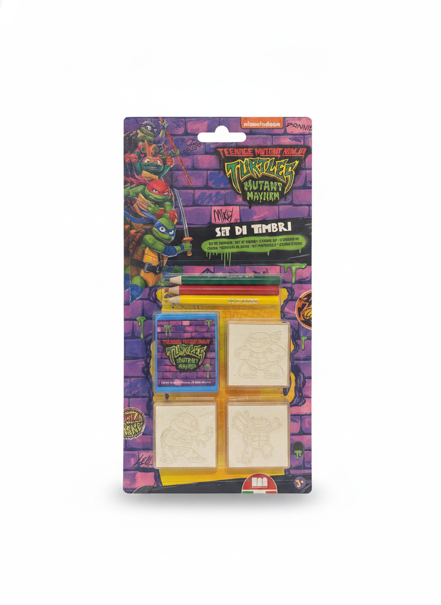 Teenage Mutant Ninja Turtles Mutant Mayhem Set of Stamps