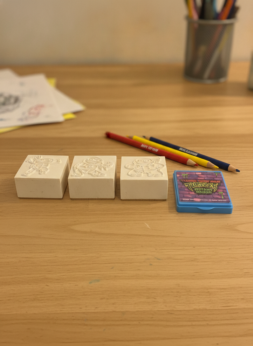 Teenage Mutant Ninja Turtles Mutant Mayhem Set of Stamps