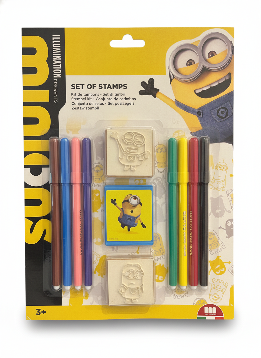 Minions Set of Stamps