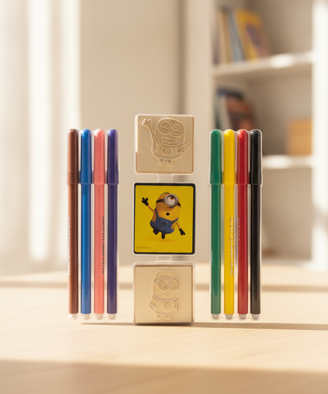 Minions Set of Stamps