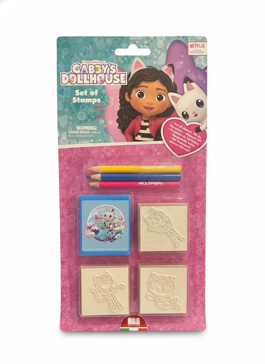 DreamWorks Gabby's Dollhouse Set of Stamps