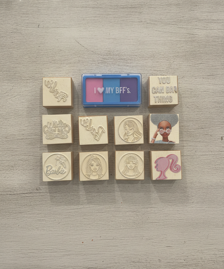Barbie Set of Stamps