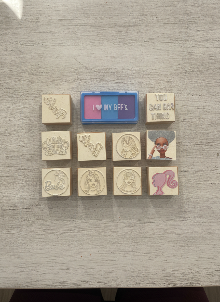 Barbie Set of Stamps