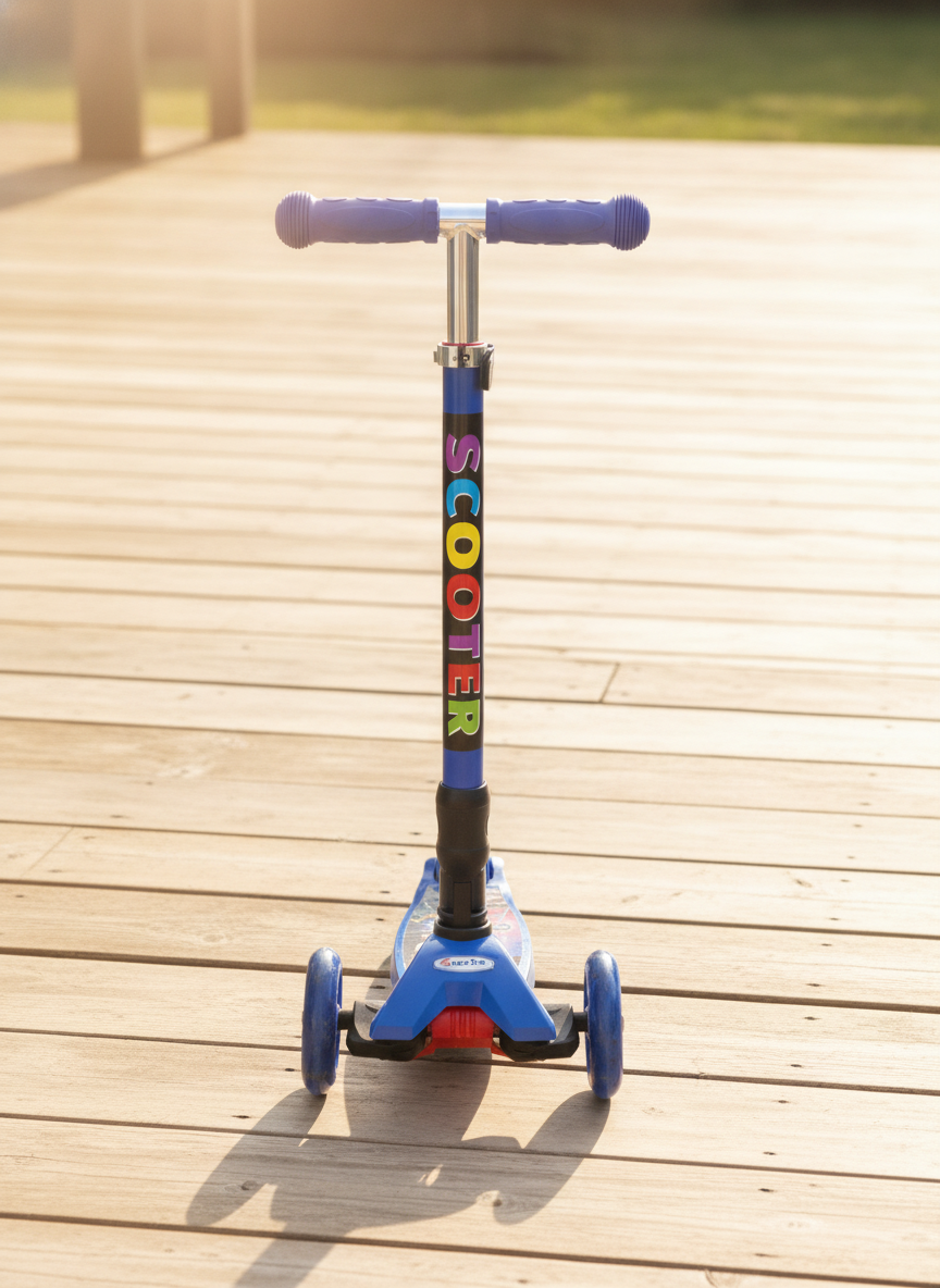 Kids Play 3-Wheel Scooter- toy story