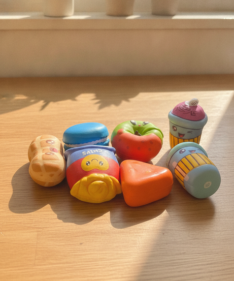 Assorted Squishy Food & Drink Toy Set