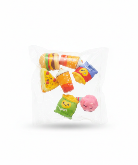 Assorted Food Squishy Toys Collection