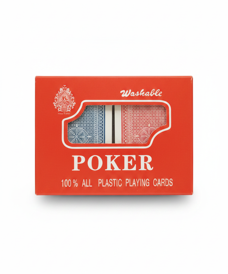 Poker 100% All Plastic Playing Cards