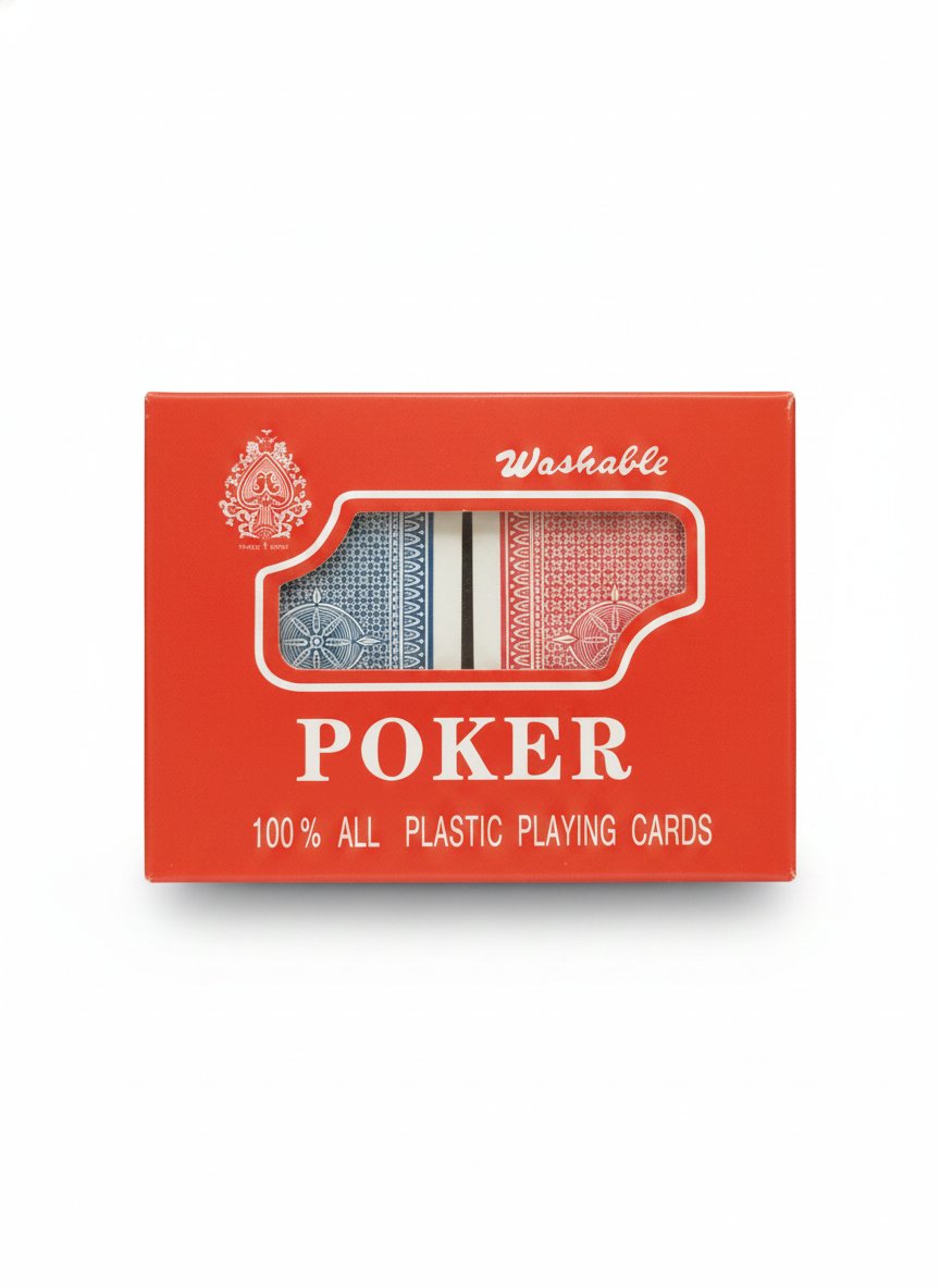 Poker 100% All Plastic Playing Cards