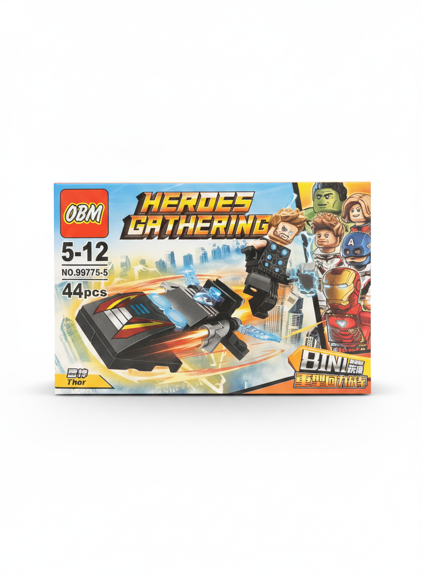 OBM Heroes Gathering Thor Building Blocks Set