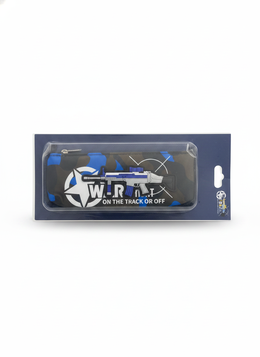W.A.R. On the Track or Off Pencil Case
