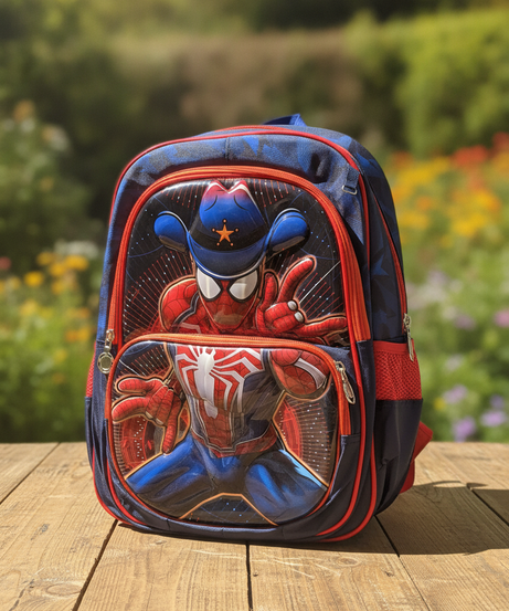 Spider-Man Western Theme Kids Backpack