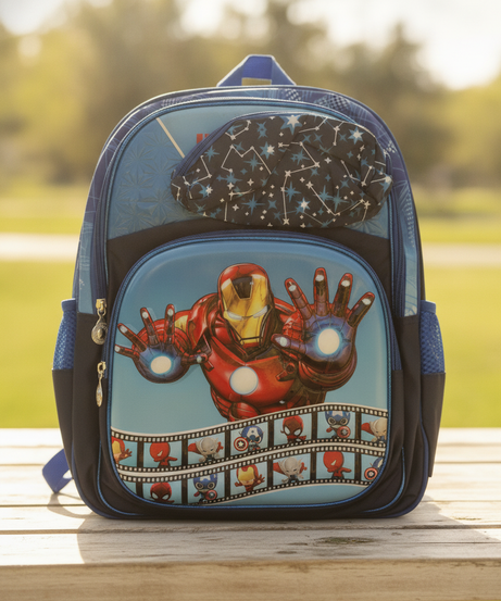 Marvel Iron Man & Avengers Chibi Kids Backpack