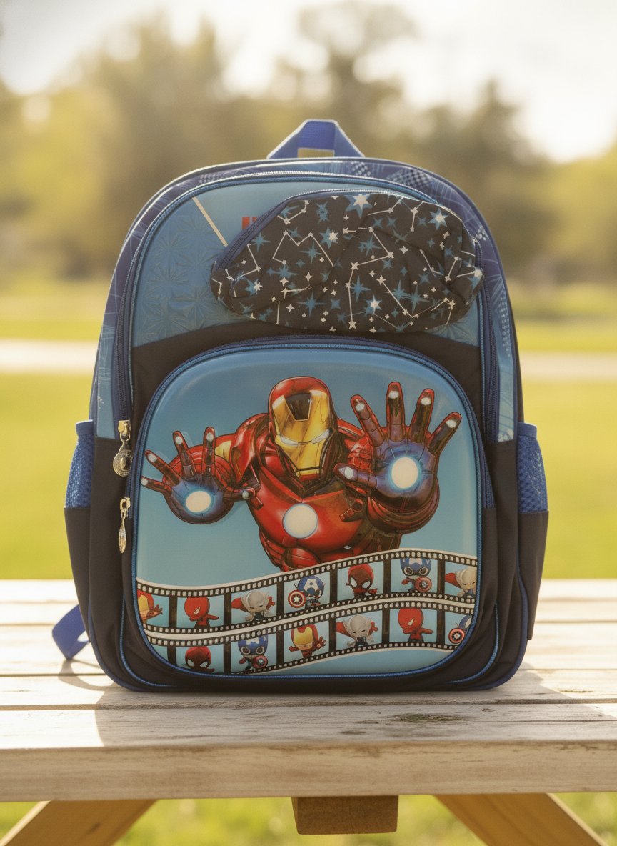 Marvel Iron Man & Avengers Chibi Kids Backpack