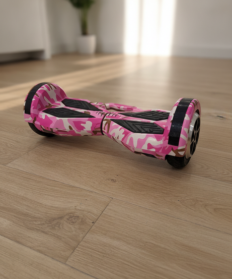 Pink Camouflage Self-Balancing Hoverboard